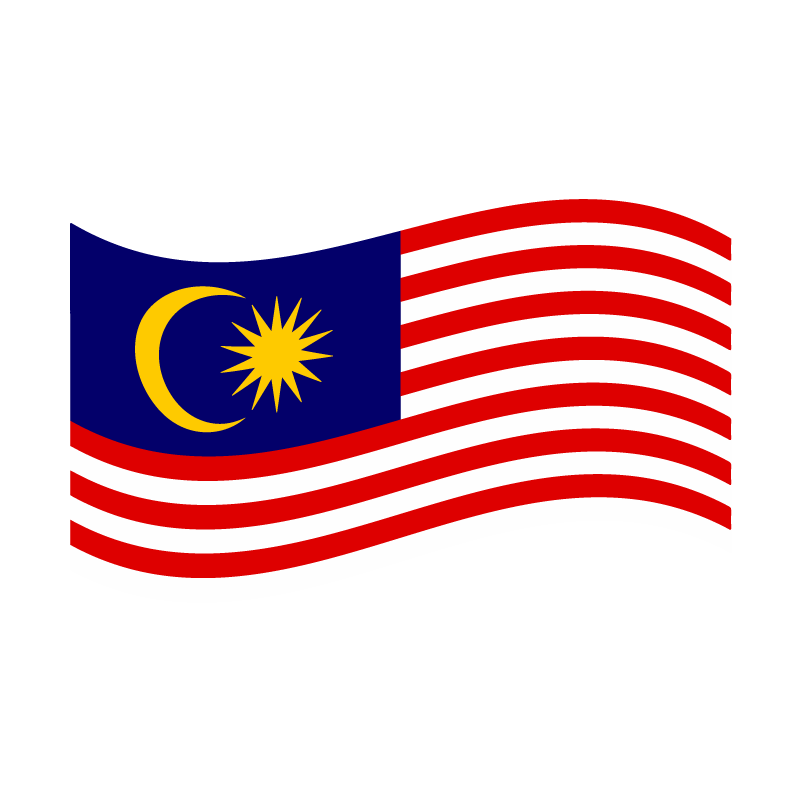 Malaysia Flag Logo PNG Vector