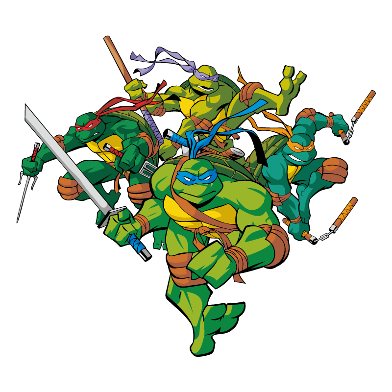 Teenage Mutant Ninja Turtles Logo PNG Vector