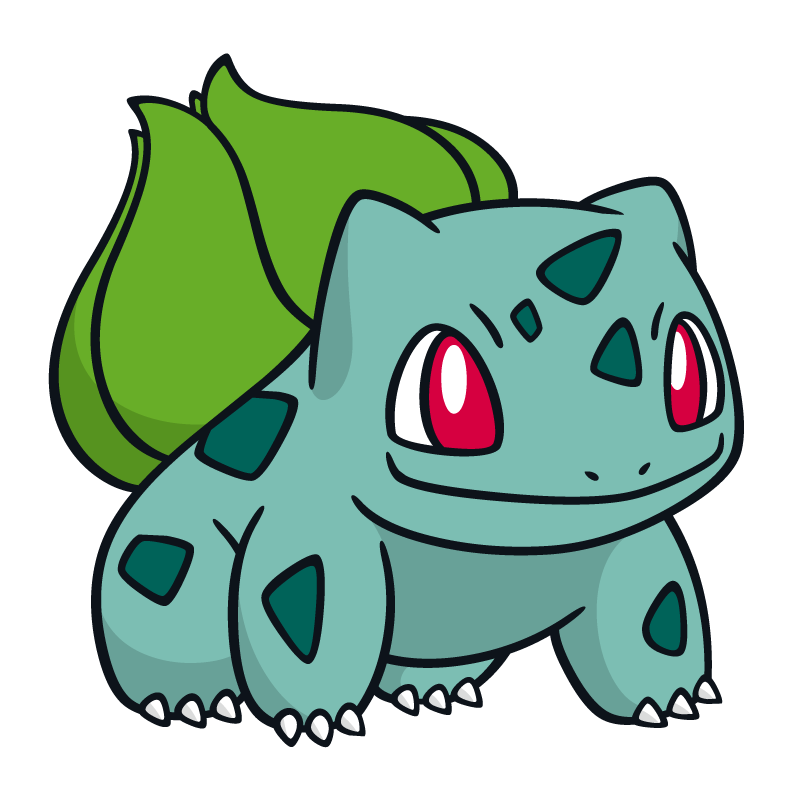 Bulbasaur Logo PNG Vector