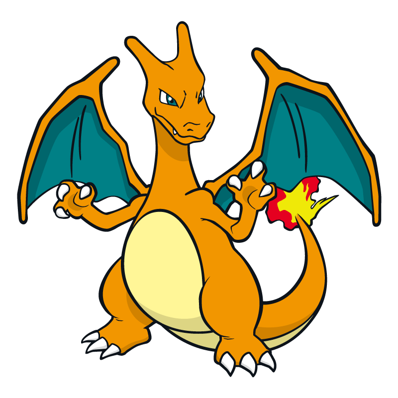 Charizard Logo PNG Vector