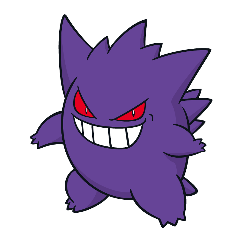 Gengar Logo PNG Vector