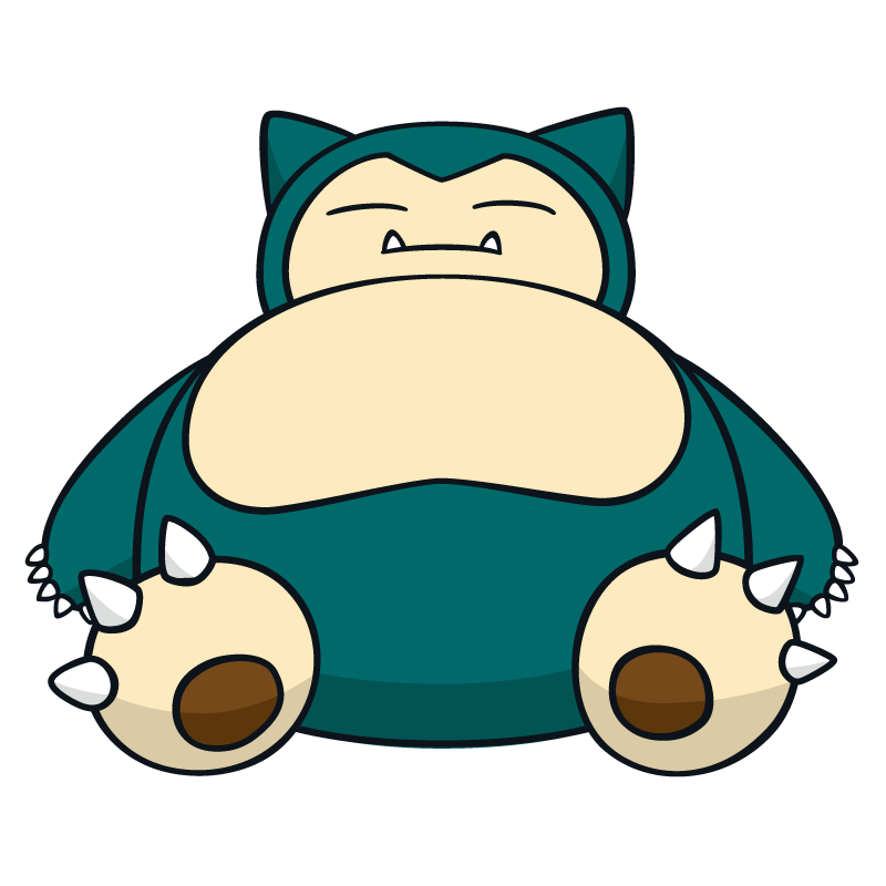 Snorlax Logo PNG Vector