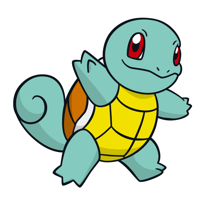 Squirtle Logo PNG Vector