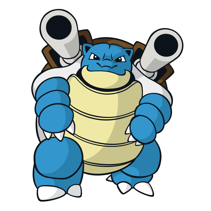 Blastoise Logo PNG Vector