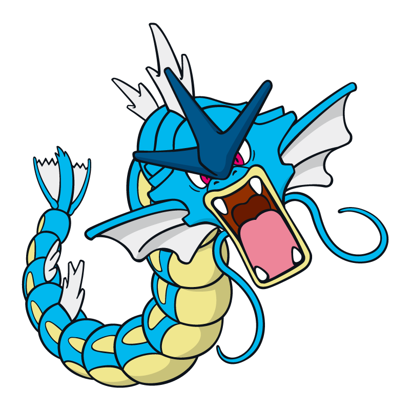 Gyarados Logo PNG Vector