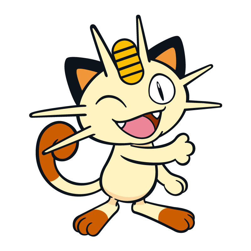 Meowth Logo PNG Vector