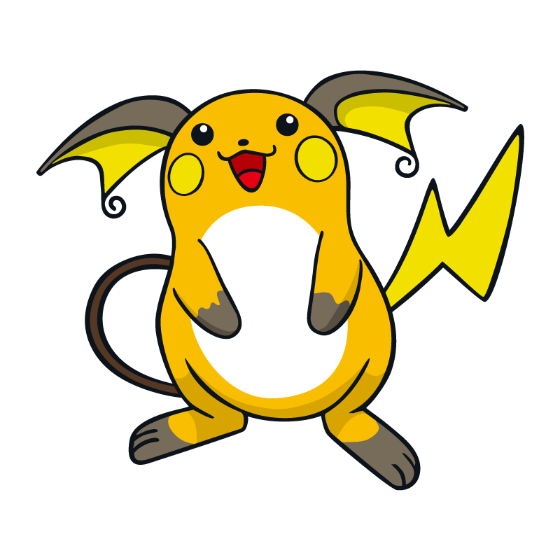 Raichu Logo PNG Vector