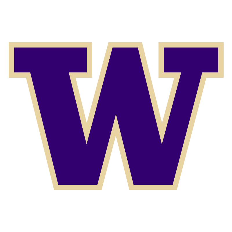 Washington Huskies Football Logo PNG Vector